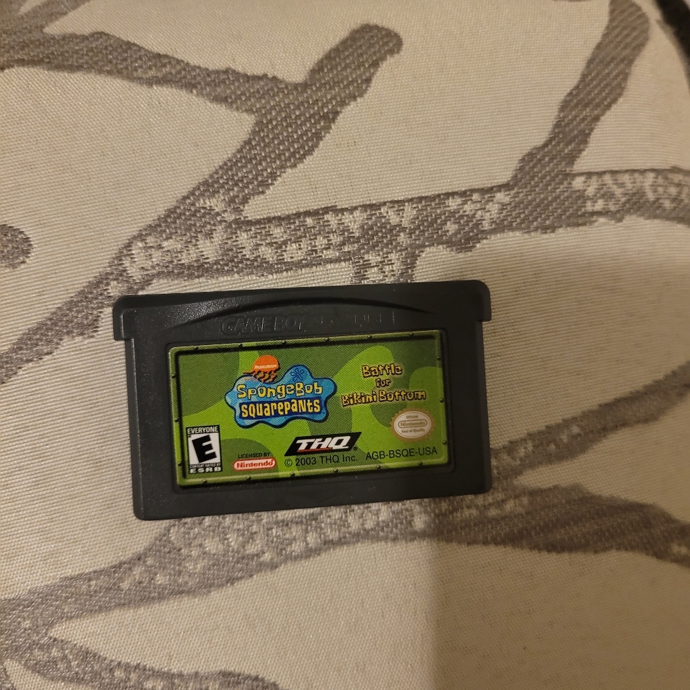 GBA Spongebob Battle For Bikini Bottom